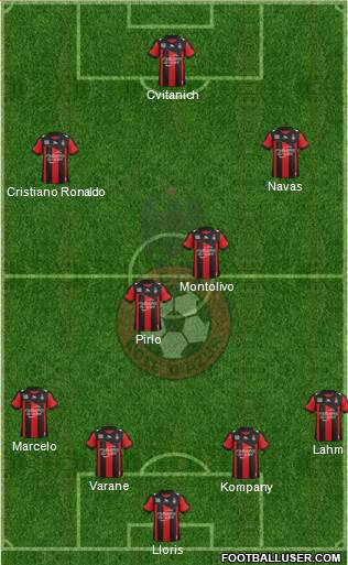 OGC Nice Côte d'Azur Formation 2013
