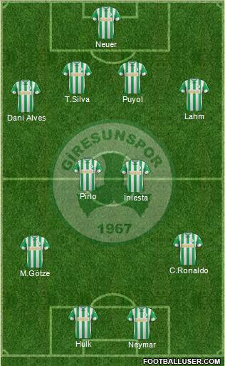 Giresunspor Formation 2013