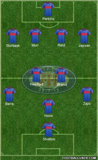 Vålerenga Fotball Formation 2013