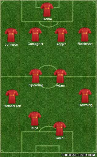 Liverpool Formation 2013