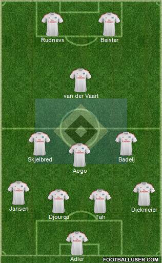 Hamburger SV Formation 2013