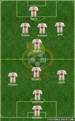 CD Cobresal Formation 2013