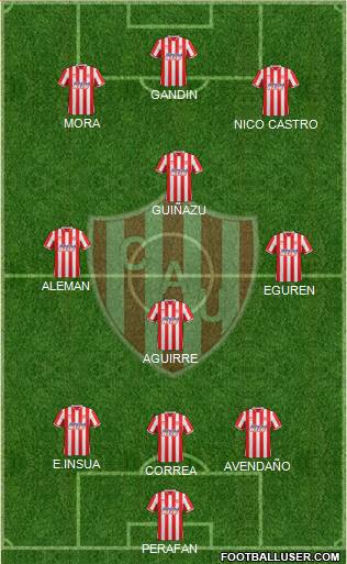 Unión de Santa Fe Formation 2013