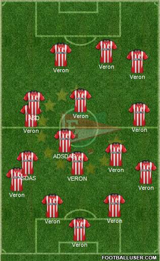 Estudiantes de La Plata Formation 2013