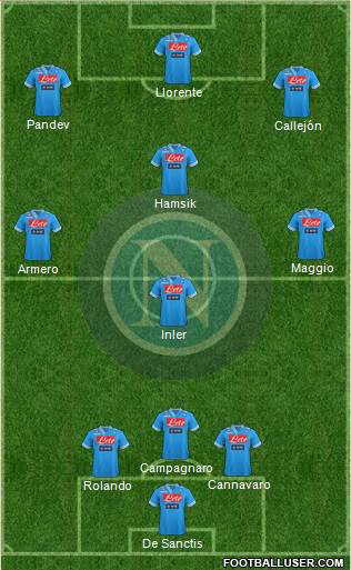 Napoli Formation 2013