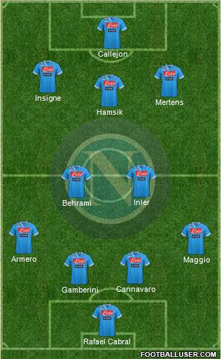 Napoli Formation 2013