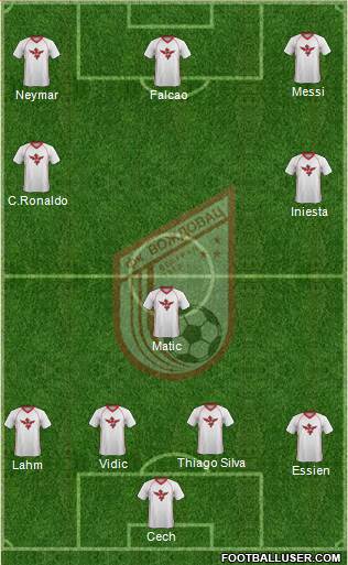 FK Vozdovac Beograd Formation 2013
