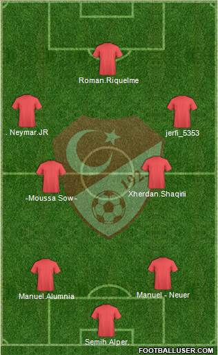 Turkey Formation 2013