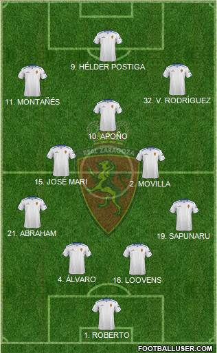 R. Zaragoza S.A.D. Formation 2013