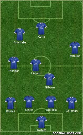 Everton Formation 2013