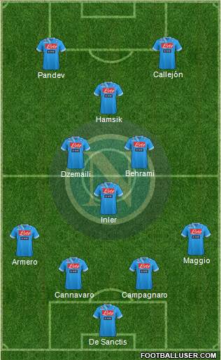 Napoli Formation 2013
