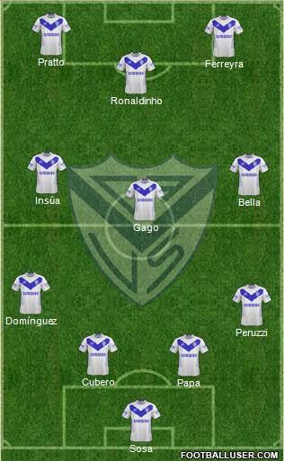 Vélez Sarsfield Formation 2013
