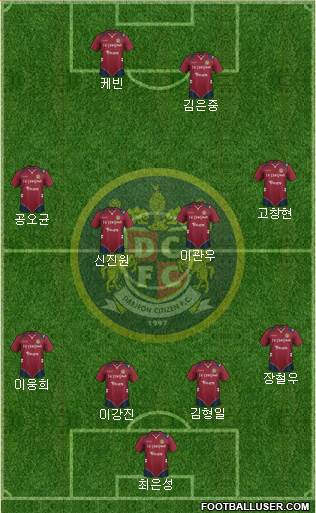 Daejeon Citizen Formation 2013
