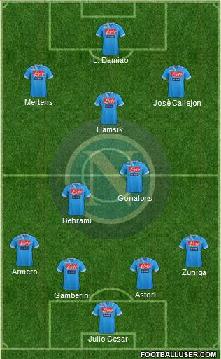 Napoli Formation 2013