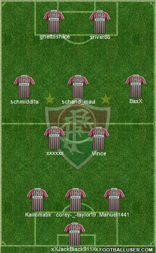 Fluminense FC Formation 2013