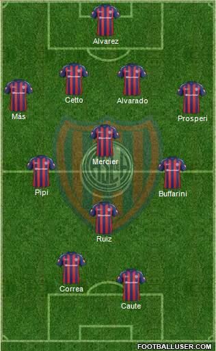 San Lorenzo de Almagro Formation 2013