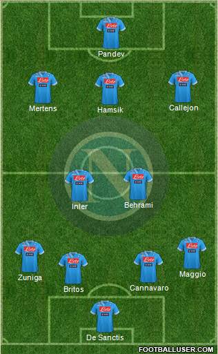 Napoli Formation 2013
