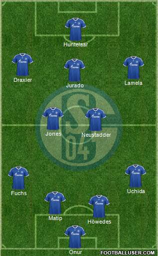 FC Schalke 04 Formation 2013