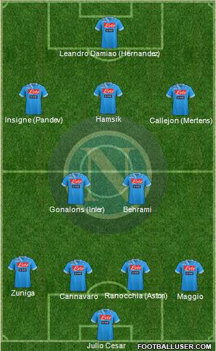 Napoli Formation 2013