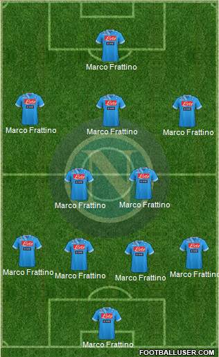 Napoli Formation 2013
