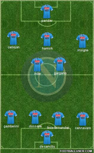 Napoli Formation 2013