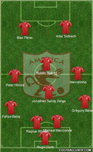 CD América de Cali Formation 2013