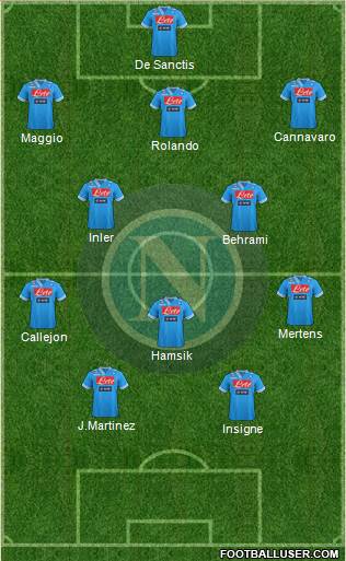 Napoli Formation 2013