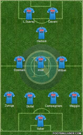 Napoli Formation 2013