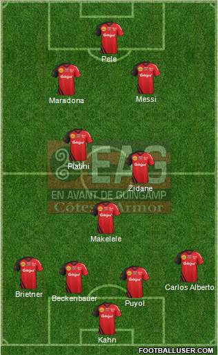 En Avant de Guingamp Formation 2013