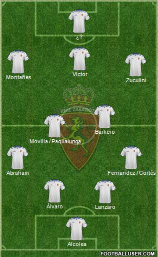 R. Zaragoza S.A.D. Formation 2013