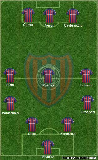 San Lorenzo de Almagro Formation 2013