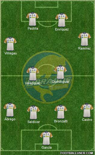 Club Dorados de Sinaloa Formation 2013