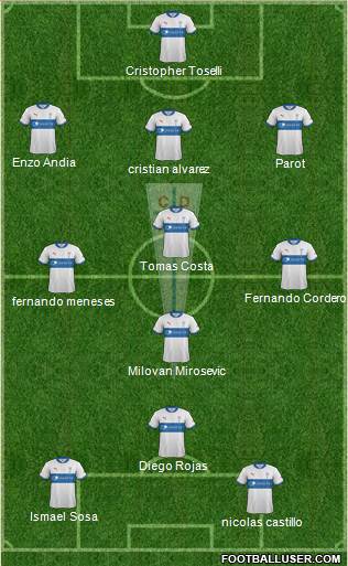 CD Universidad Católica Formation 2013