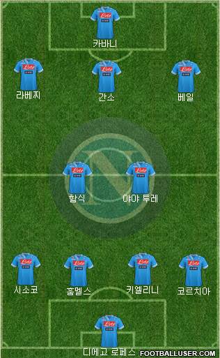 Napoli Formation 2013