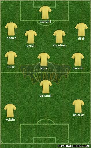 New Delhi Heroes Formation 2013