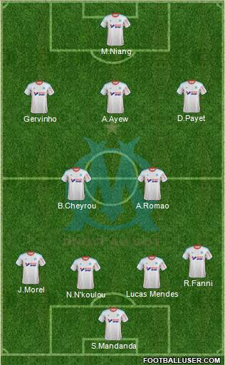 Olympique de Marseille Formation 2013