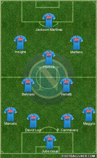 Napoli Formation 2013