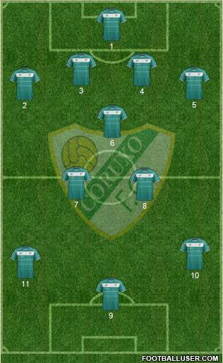 Coruxo F.C. Formation 2013