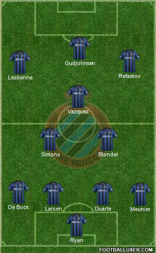 Club Brugge KV Formation 2013