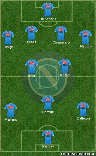 Napoli Formation 2013