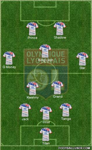 Olympique Lyonnais Formation 2013