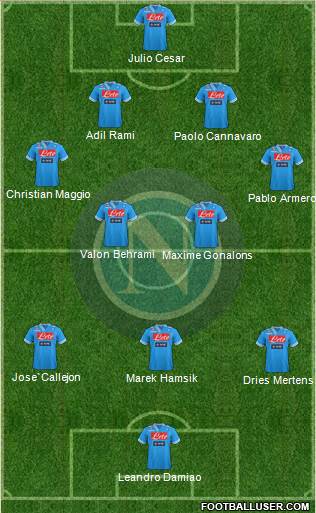 Napoli Formation 2013