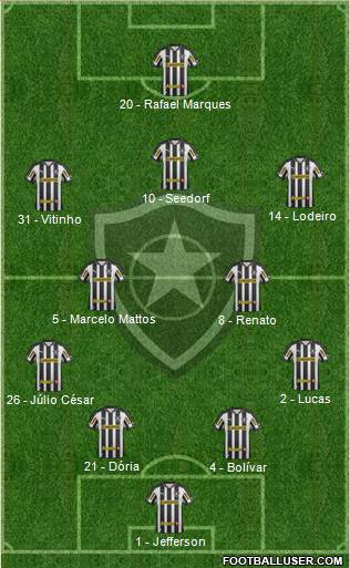 Botafogo FR Formation 2013