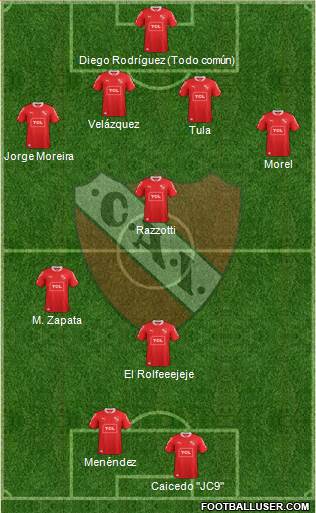 Independiente Formation 2013