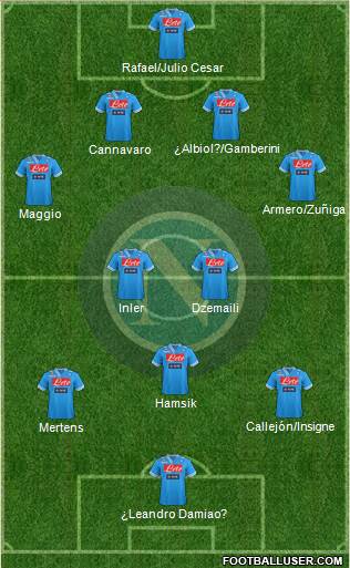 Napoli Formation 2013