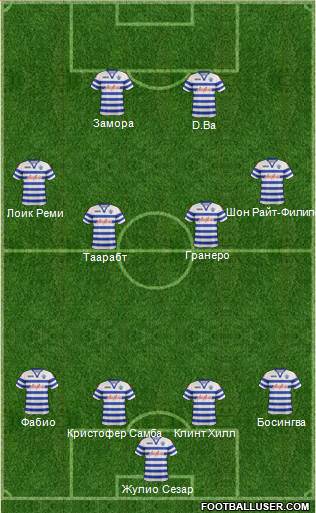 Queens Park Rangers Formation 2013
