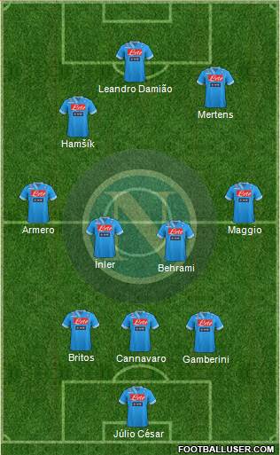 Napoli Formation 2013