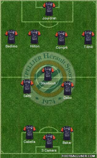 Montpellier Hérault Sport Club Formation 2013