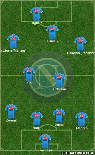 Napoli Formation 2013