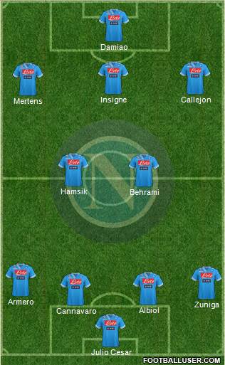 Napoli Formation 2013
